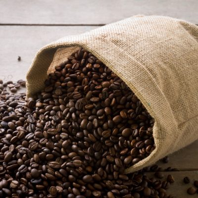Coffee Beans in a Bag